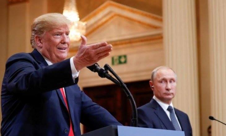 Donald Trump y Vladimir Putin.