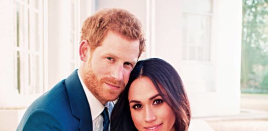 El príncipe Enrique y Meghan Markle