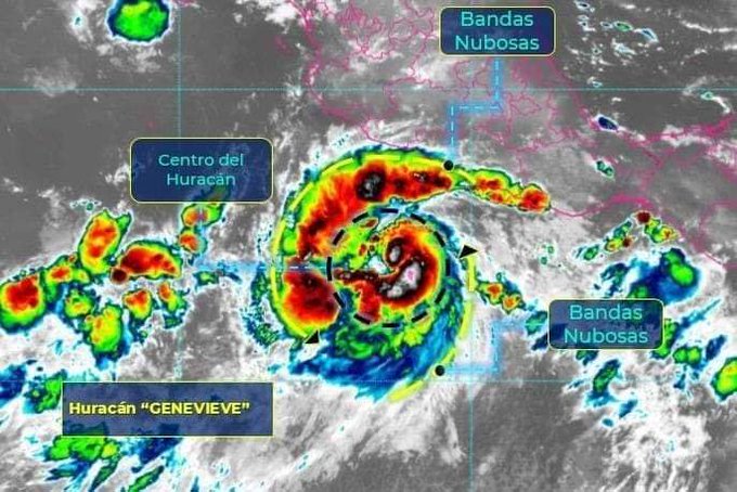 Tormenta Genevieve.