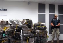 La Guardia Costera se incauta de 225 kilos de cocaína