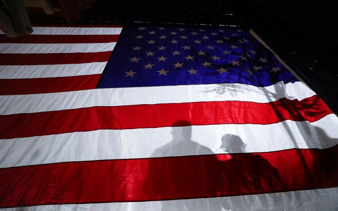 Bandera de los Estados Unidos.