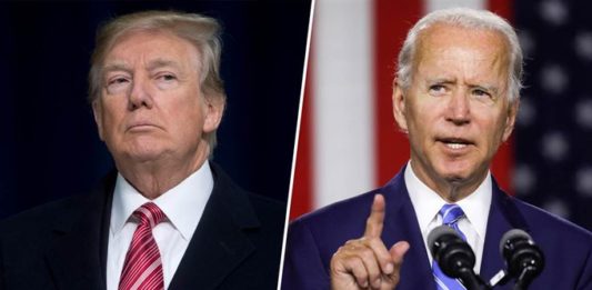 Donald Trump y Joe Biden.
