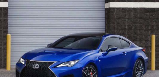 Lexus RC 300 F Sport.