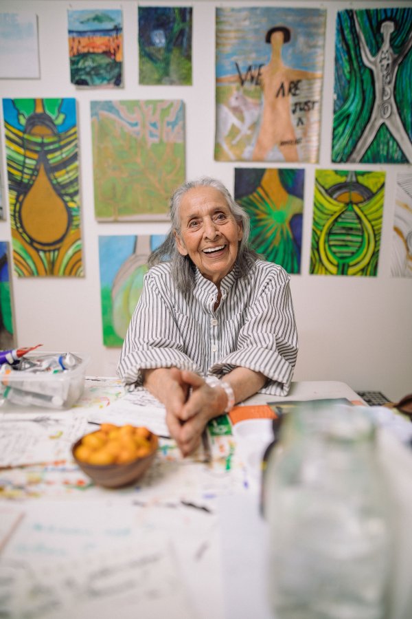 Luchita Hurtado.