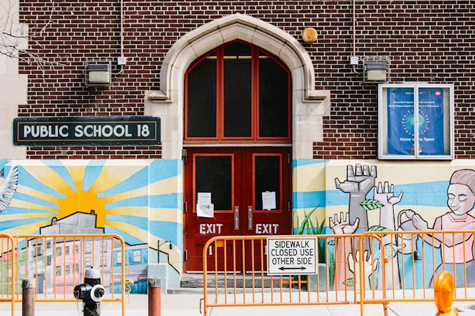 Escuela en Nueva York.