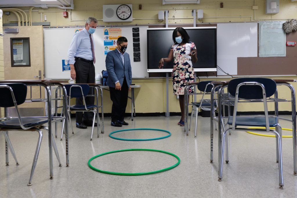 REAPERTURA ESCUELAS NYC