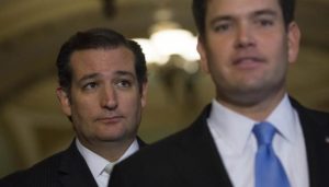 Ted Cruz y Marco Rubio