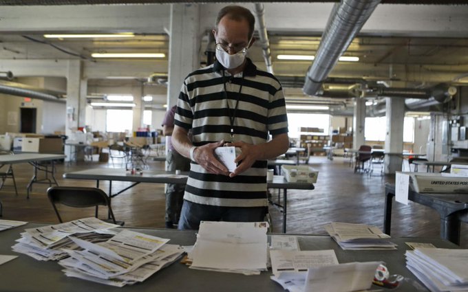 Boletas electorales enviadas por correo en Nueva York