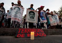 caso de 43 estudiantes de Ayotzinapa