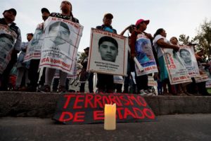 caso de 43 estudiantes de Ayotzinapa