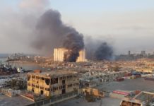Explosión en Beirut.