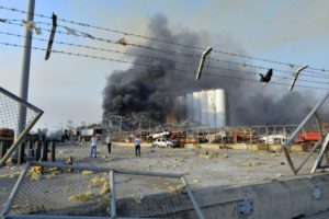 la explosión en Beirut