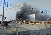 la explosión en Beirut