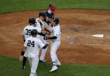 5-2. Urshela conecta grand slam y los Yanquis siguen ganando los Yanquis