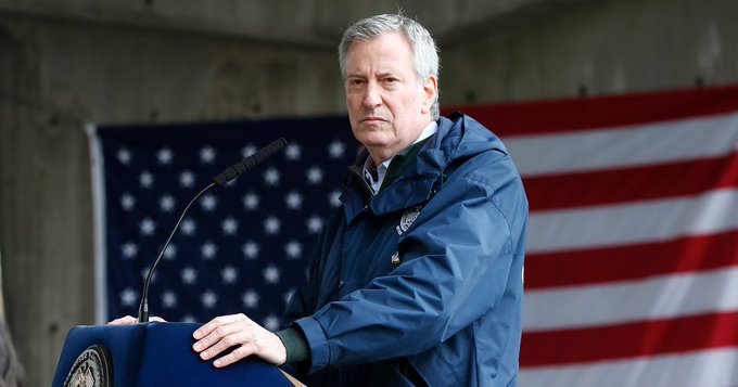 Bill de Blasio.
