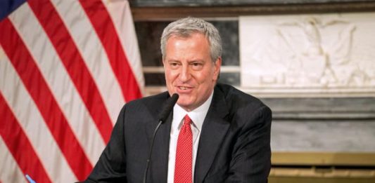Bill de Blasio.