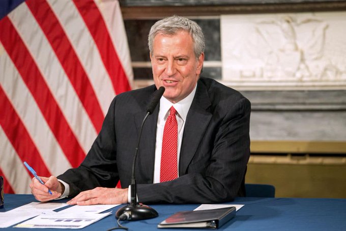 Bill de Blasio.