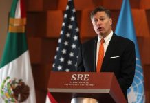 Embajador de EE.UU. "espera" que México cumpla con Tratado de Aguas y T-MEC Christopher Landau