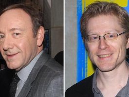 Anthony Rapp y Kevin Spacey.