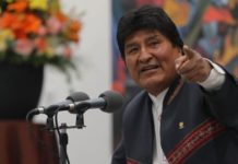Evo Morales se expresa en contra del candidato de EE.UU. al BID Evo Morales
