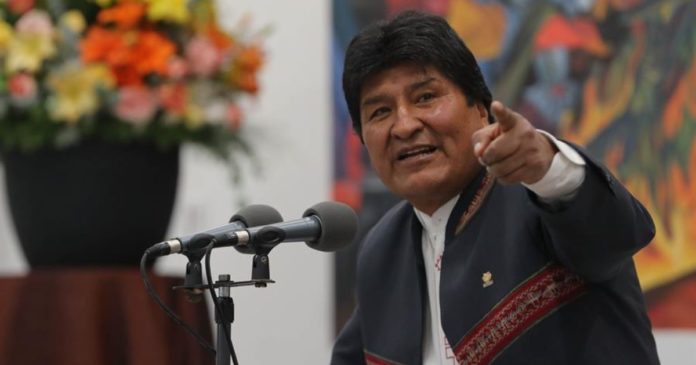 Evo Morales en contra del candidato de EE.UU. al BID Evo Morales