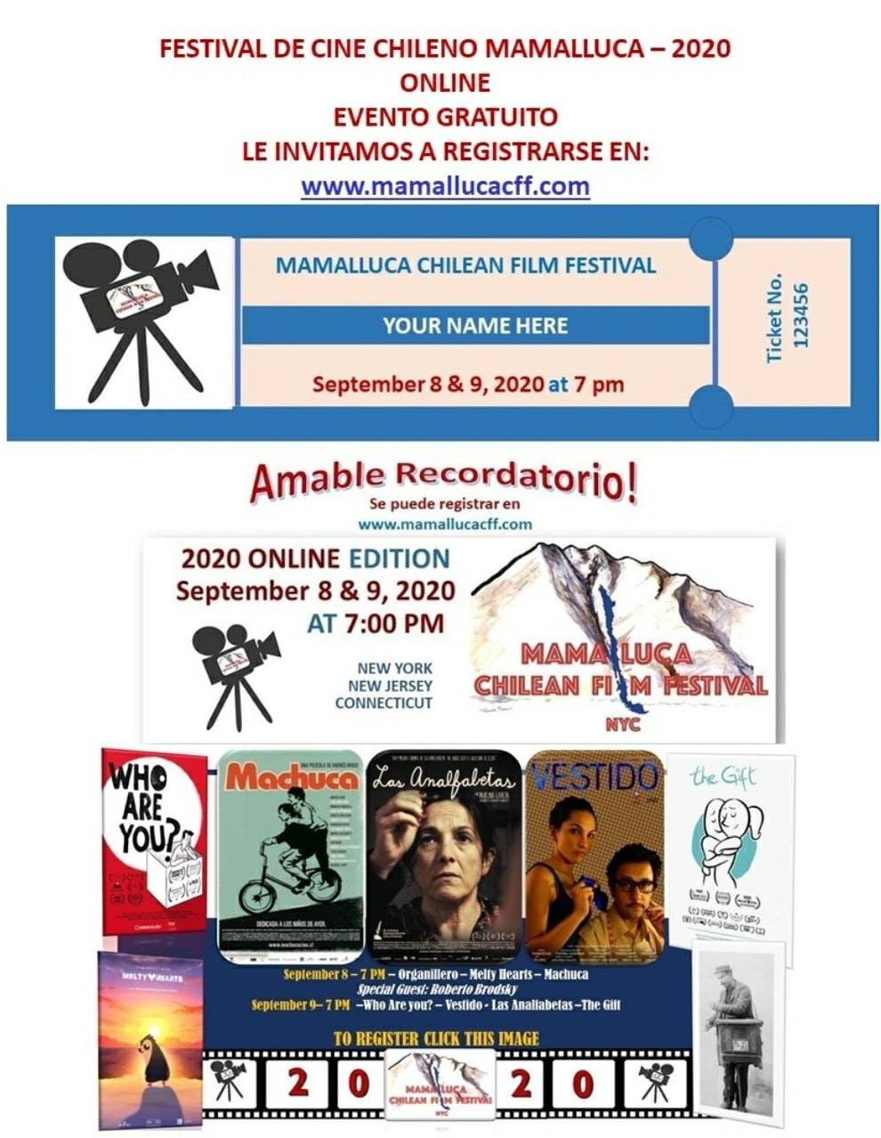 Festival de Cine Chileno Mamalluca.