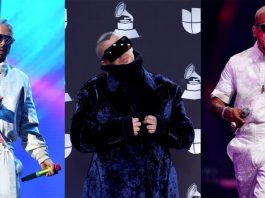 J Balvin y los puertorriqueños Bad Bunny y Ozuna.