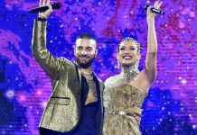 Jennifer López y Maluma.