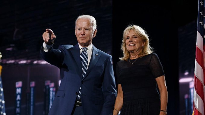 Joe y Jill Biden.