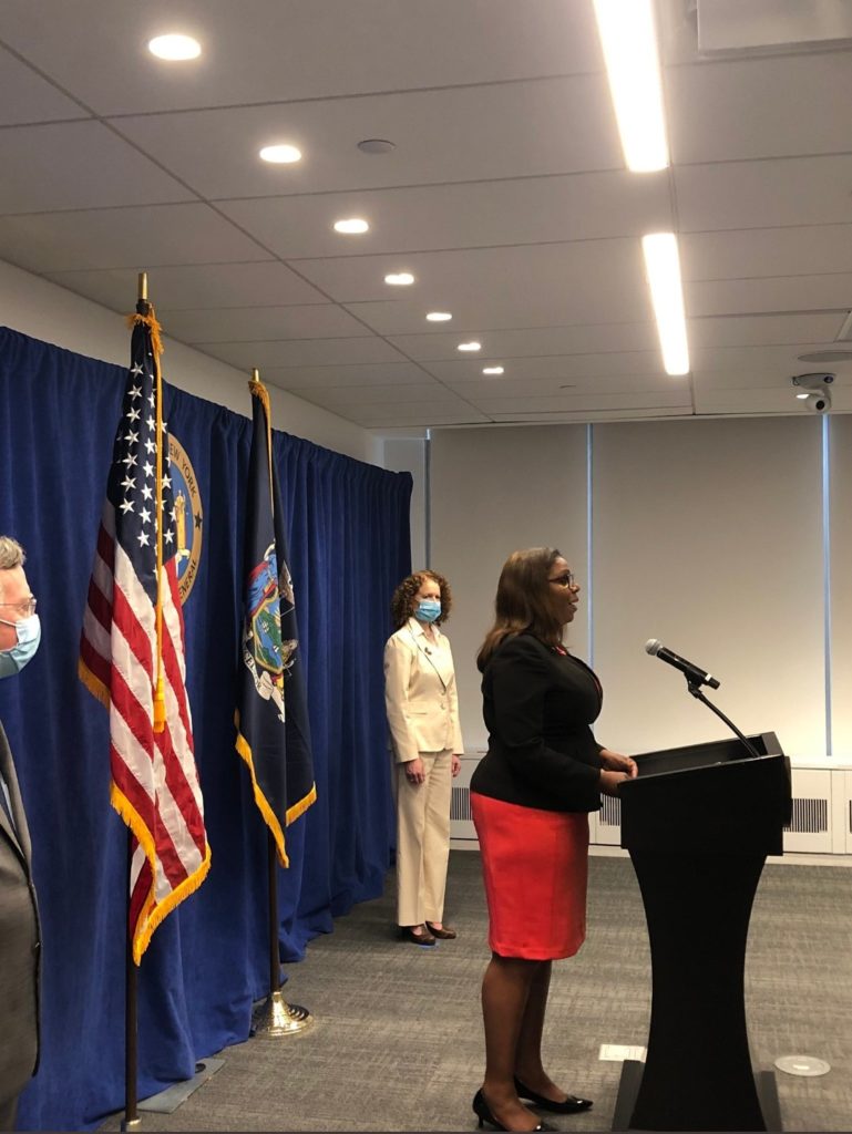 LETITIA JAMES