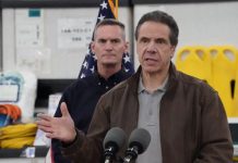 Nueva York registra más de 1.000 casos en un día por primera vez desde junio Andrew Cuomo.