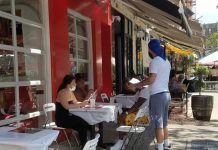 Último día para quitar instalaciones de comedor al aire libre Restaurantes