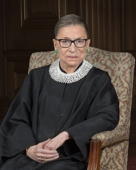 Ruth Bader Ginsburg.