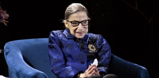 Ruth Bader Ginsburg.