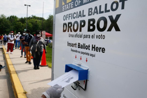 Voto por correo.
