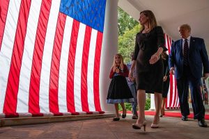 Trump y Amy Coney Barrett