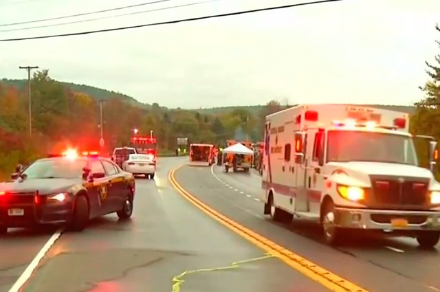 accidente de tránsito ocurrido en Nueva York en 2018 accidente de tránsito