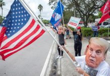 Caravana de apoyo a reelección de Trump reúne a miles de partidarios en Miami caravana de Trump