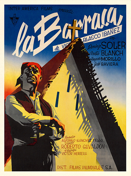Afiche de La barraca.
