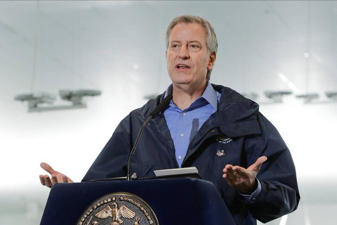 Bill de Blasio.