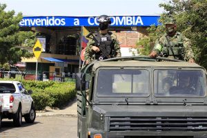 El Ejército y la Policía colombiana