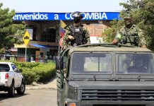 El Ejército y la Policía colombiana