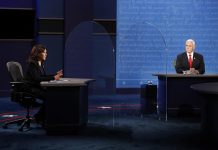 Grandes momentos del debate Pence-Harris: La mosca llegó, vio y venció Kamala Harris y Mike Pence