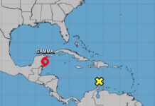 La tormenta tropical Ganma se fortalece horas antes de tocar tierra en México Tormenta tropical Ganma.