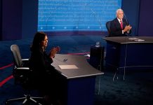 Mike Pence y Kamala Harris