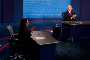 Mike Pence y Kamala Harris