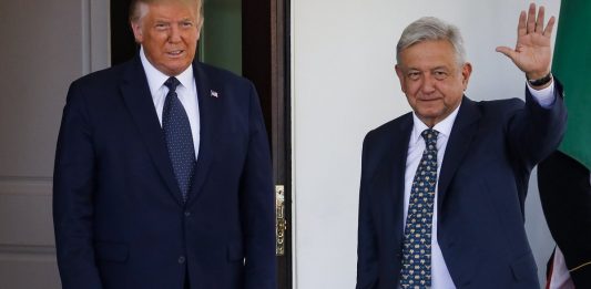 Trump y Andres Manuel Lopez Obrador