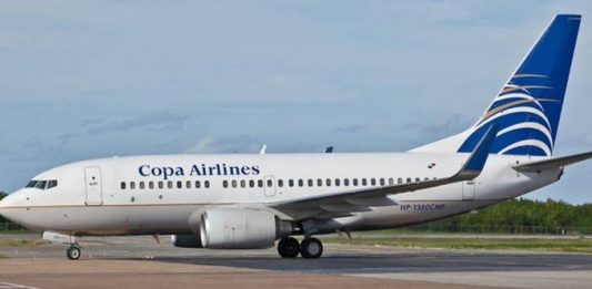Aerolínea panameña Copa.
