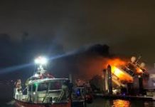 Incendio en yate de Florida tras una explosión deja al menos 13 heridos incendio en un yate