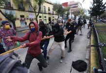 protesta en México